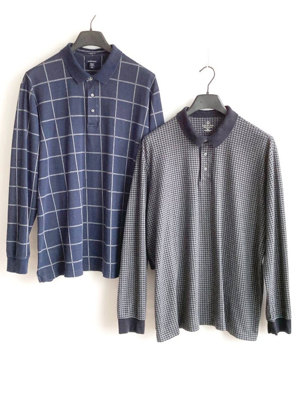 Lands End Polos Lot of 2 Supima Cotton